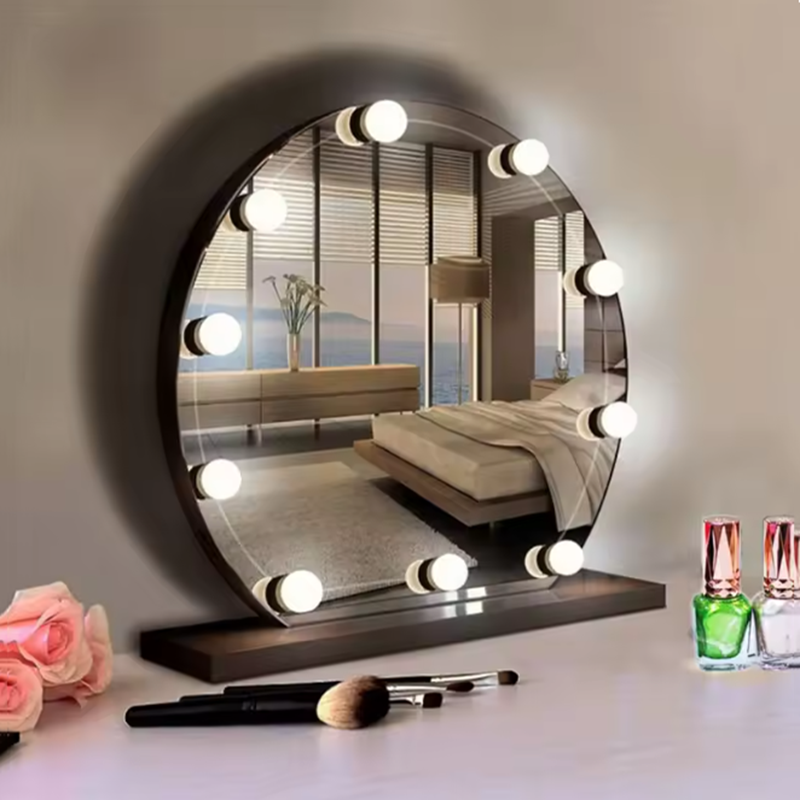 Desk Setup Lamp - Hollywood make-up spiegellamp met afneembare LED-lampjes,