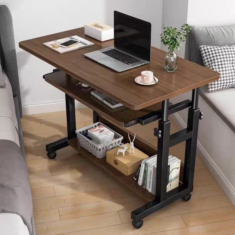 Desk Setup Minimalist - Verplaatsbare kleine tafel, nachtkastje, slaapkamer, huishoudelijk